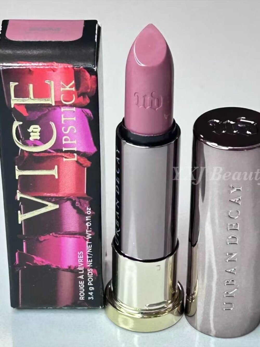 New In Box Urban Decay Vice Lipstick~BackTalk~Full Size 0.11 oz / 3.4 g